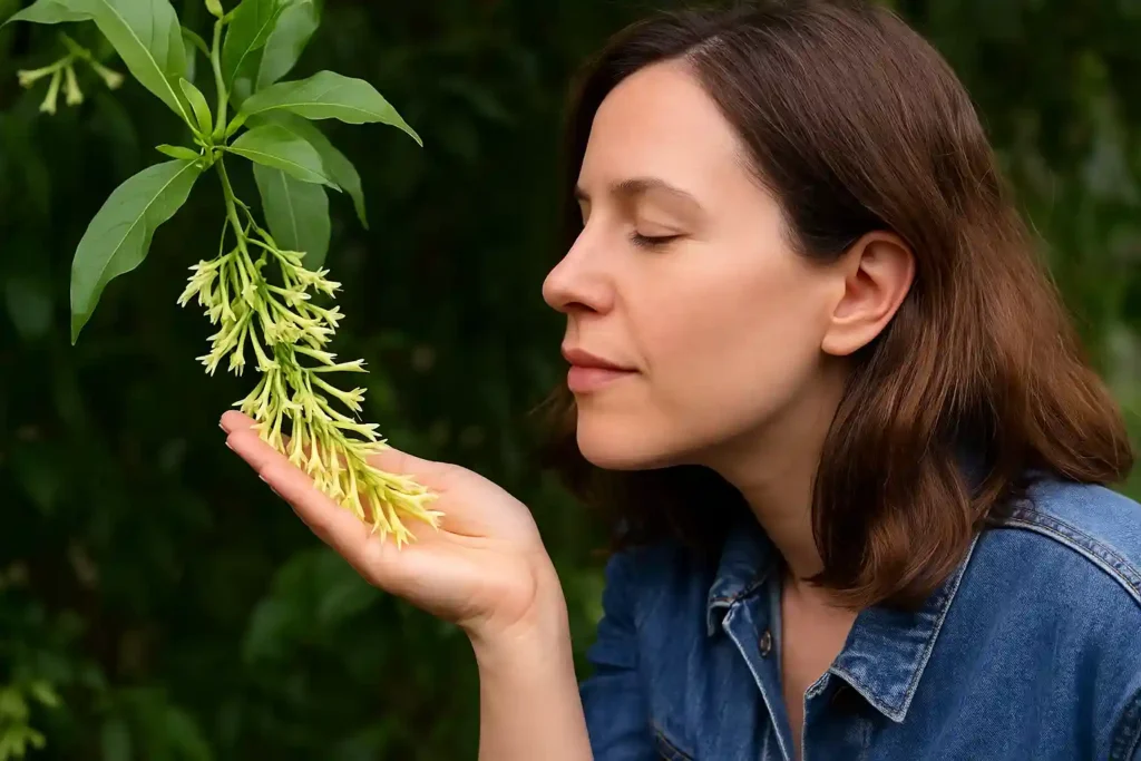 Dama-da-noite segredos para perfume intenso