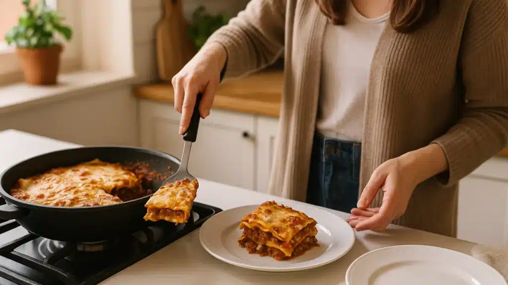 Lasanha clássica feita no fogão surpreende chefs italianos por superar versão de forno