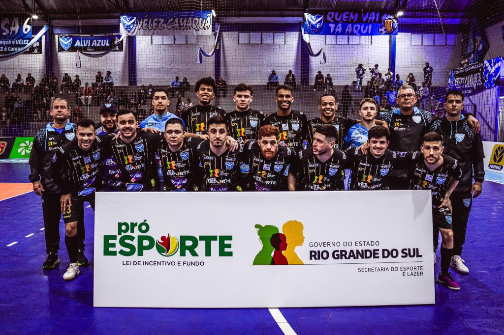 Vélez Camaquã brilha com goleada no gauchão de futsal