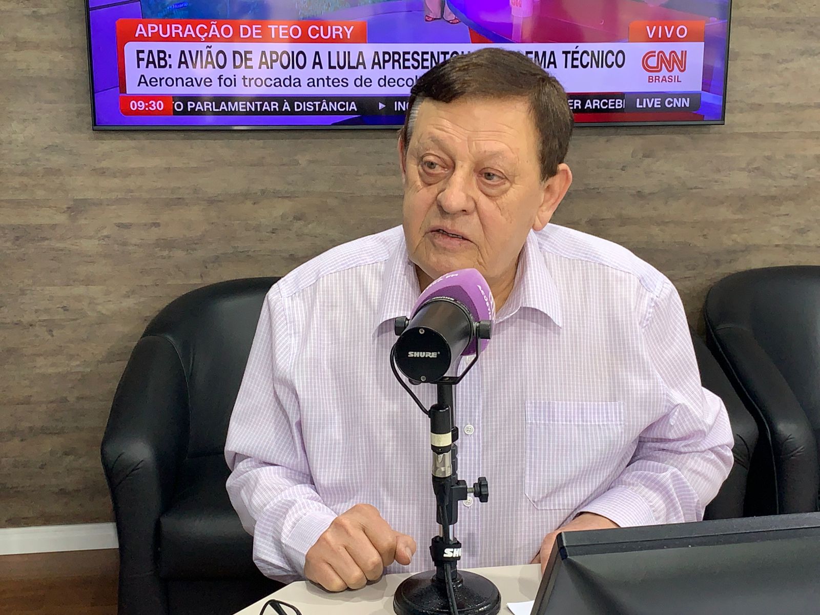 Ivo deve assumir presidência do PL Camaquã na próxima semana. Foto: Alice Campos/Rádio Acústica FM.