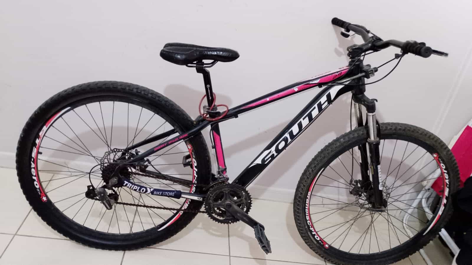 Imagem da bicicleta furtada. Foto: Arquivo pessoal.