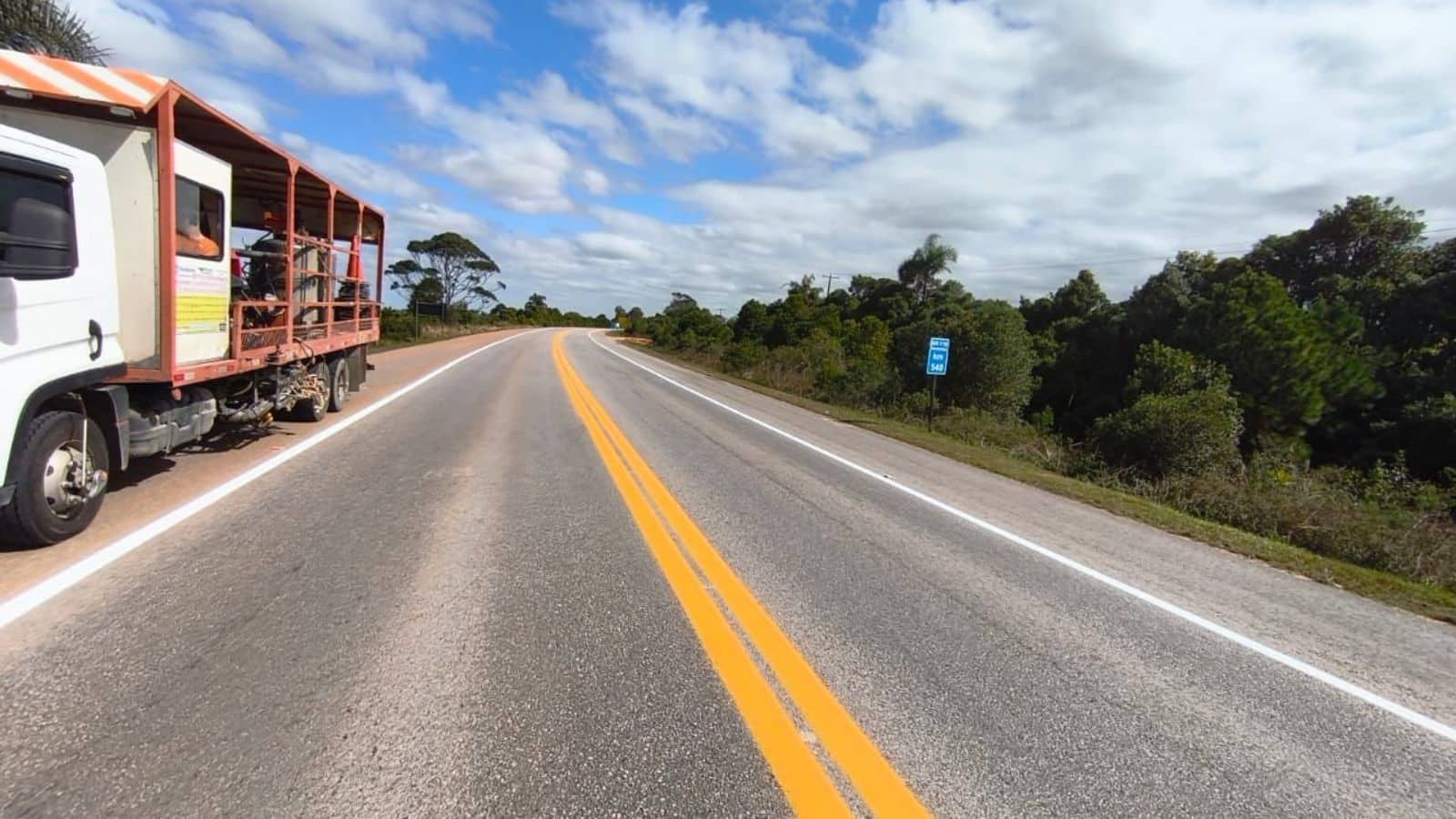 BR-392 terá 'Pare e Siga' perto de Pelotas