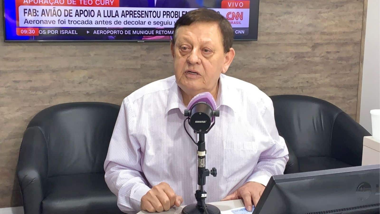 Ivo de Lima Ferreira confirma filiação no Partido Liberal. Foto: Alice Campos/Rádio Acústica FM.