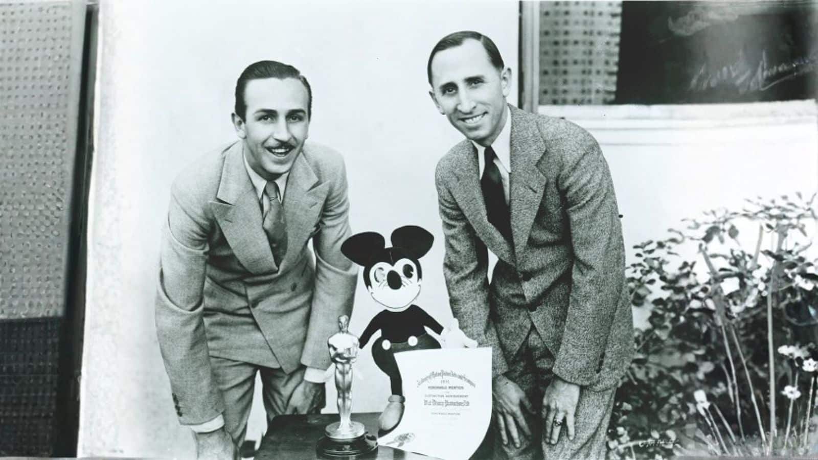 Hoje na história. Walt Disney funda seu estúdio de animações. Foto: Divulgação.