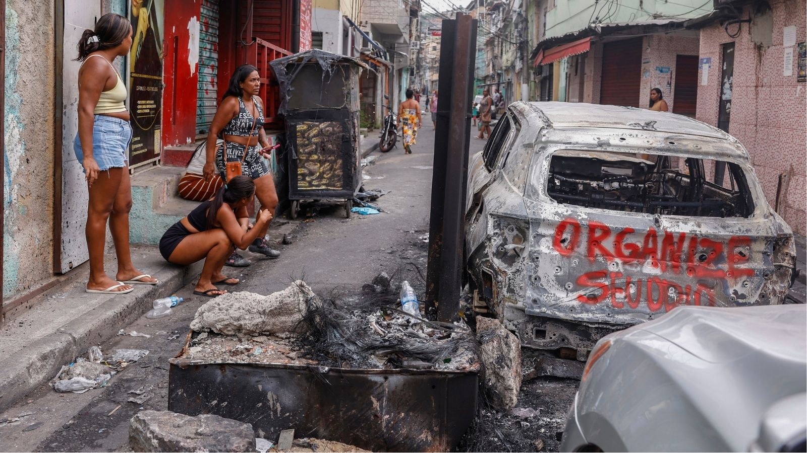 Força-tarefa atua no IML do Rio após megaoperação com recorde de mortes. Foto: Tomaz Silva /Agência Brasil.