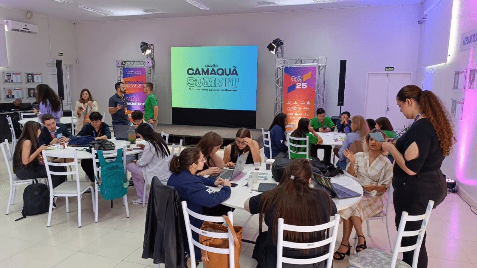 Hackathon discute sustentabilidade e inovação com apoio de mentores no 1º Camaquã Summit