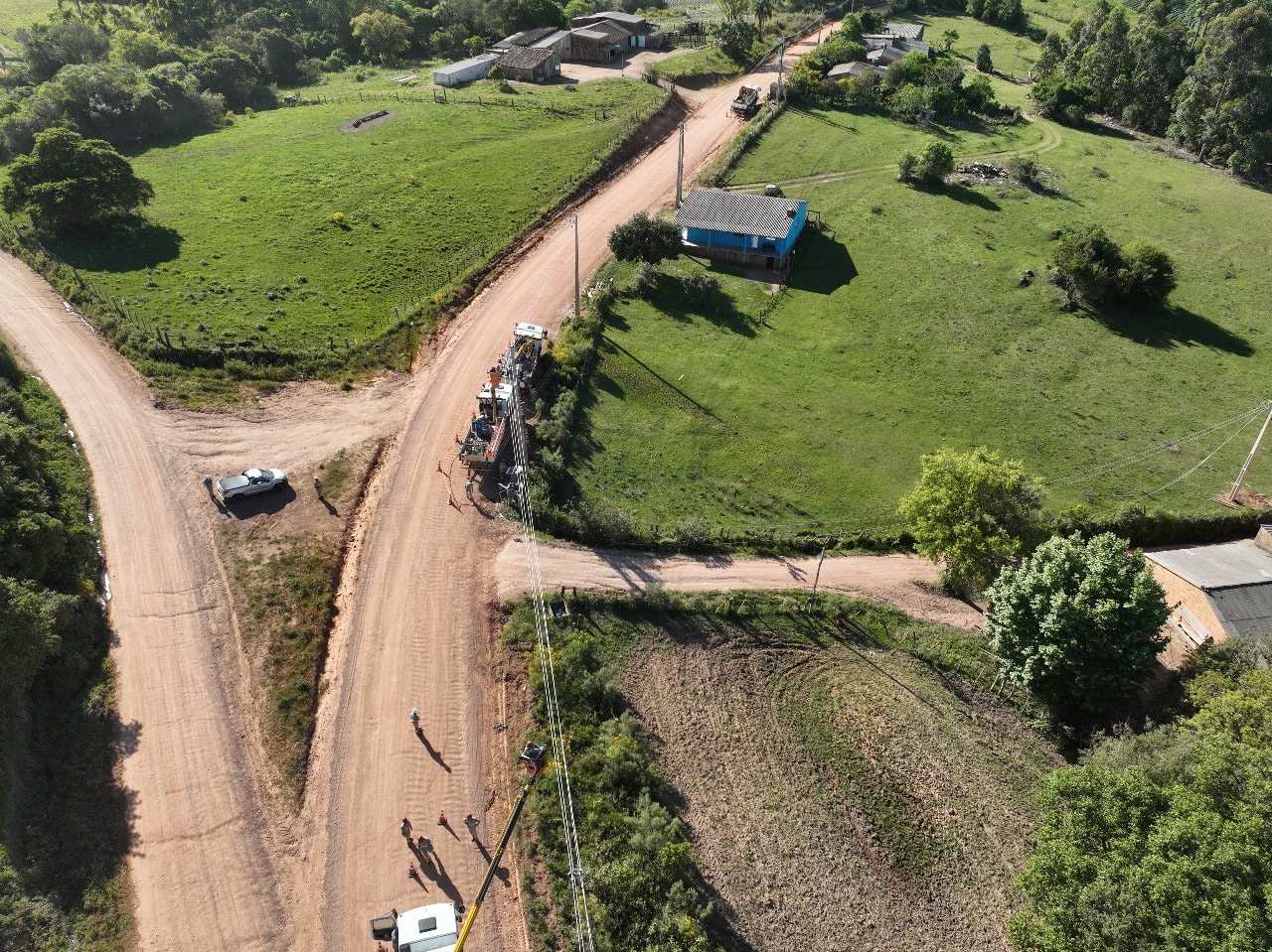 CEEE Equatorial investe mais de R$ 1,1 milhão em melhorias na rede elétrica de Amaral Ferrador