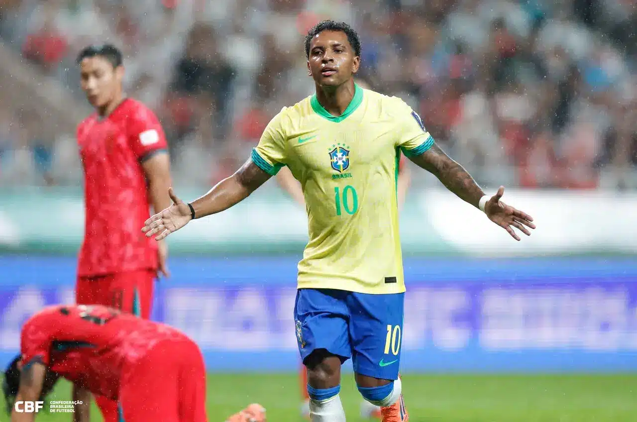 Seleção Brasileira encontra o caminho com goleada na Coreia do Sul