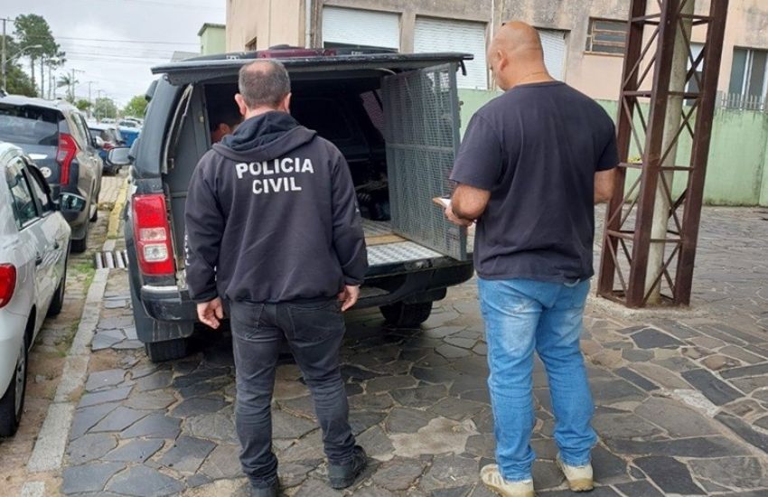Homem acaba preso após 'ignorar' prisão domiciliar em São Lourenço do Sul