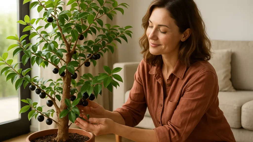 3 passos simples para fazer a jabuticabeira-anã frutificar dentro de casa