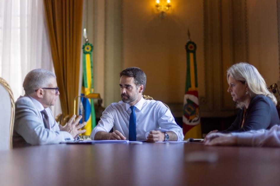 Eduardo Leite anuncia repasse da Defesa Civil para São Lourenço do Sul
