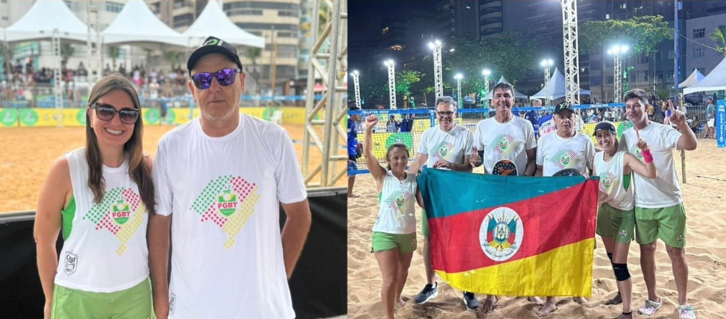 Atletas de Tapes conquistam Brasileiro de Beach Tennis