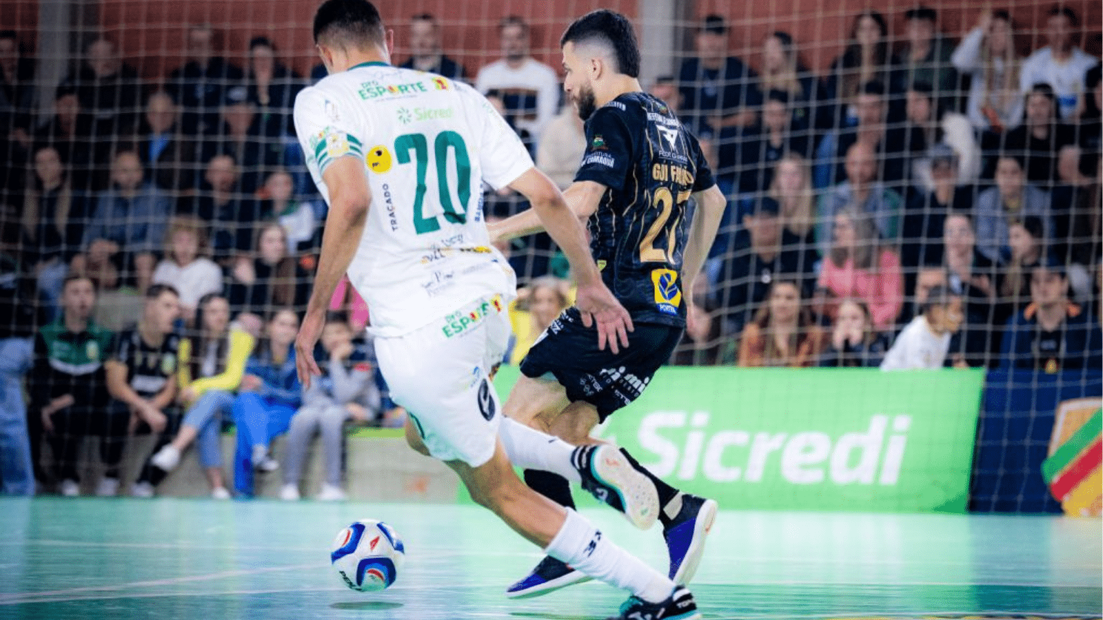 Vaga na elite do futsal gaúcho será decidida em Camaquã. Foto: Ricardo Weschenfelder / ASCOM Vélez Camaquã Futsal.