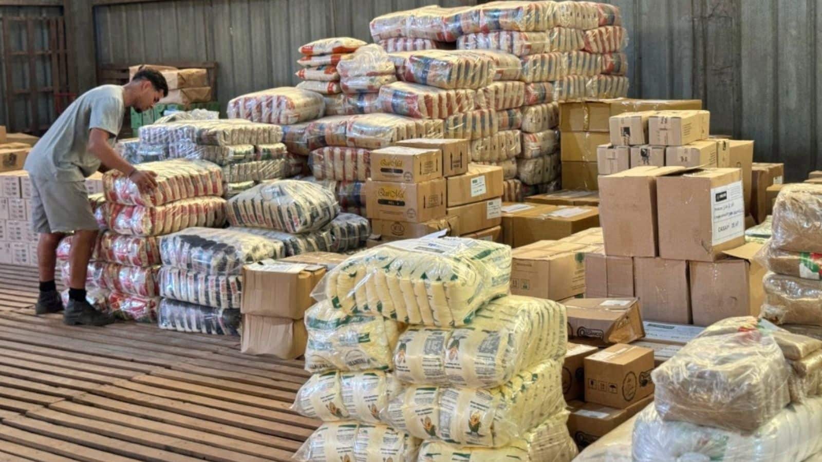 Conab investe 1,3 milhão na compra de 146 toneladas de alimentos da agricultura familiar para abastecer a COP 30. Foto: Divulgação/Conab.