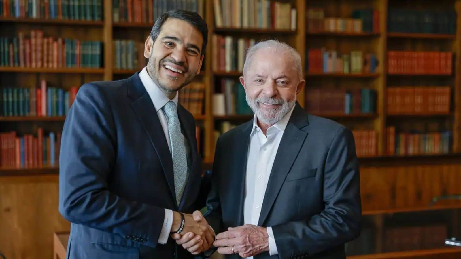 Jorge Messias é indicado por Lula para vaga de Barroso no STF. Foto: Ricardo Stuckert/PR.