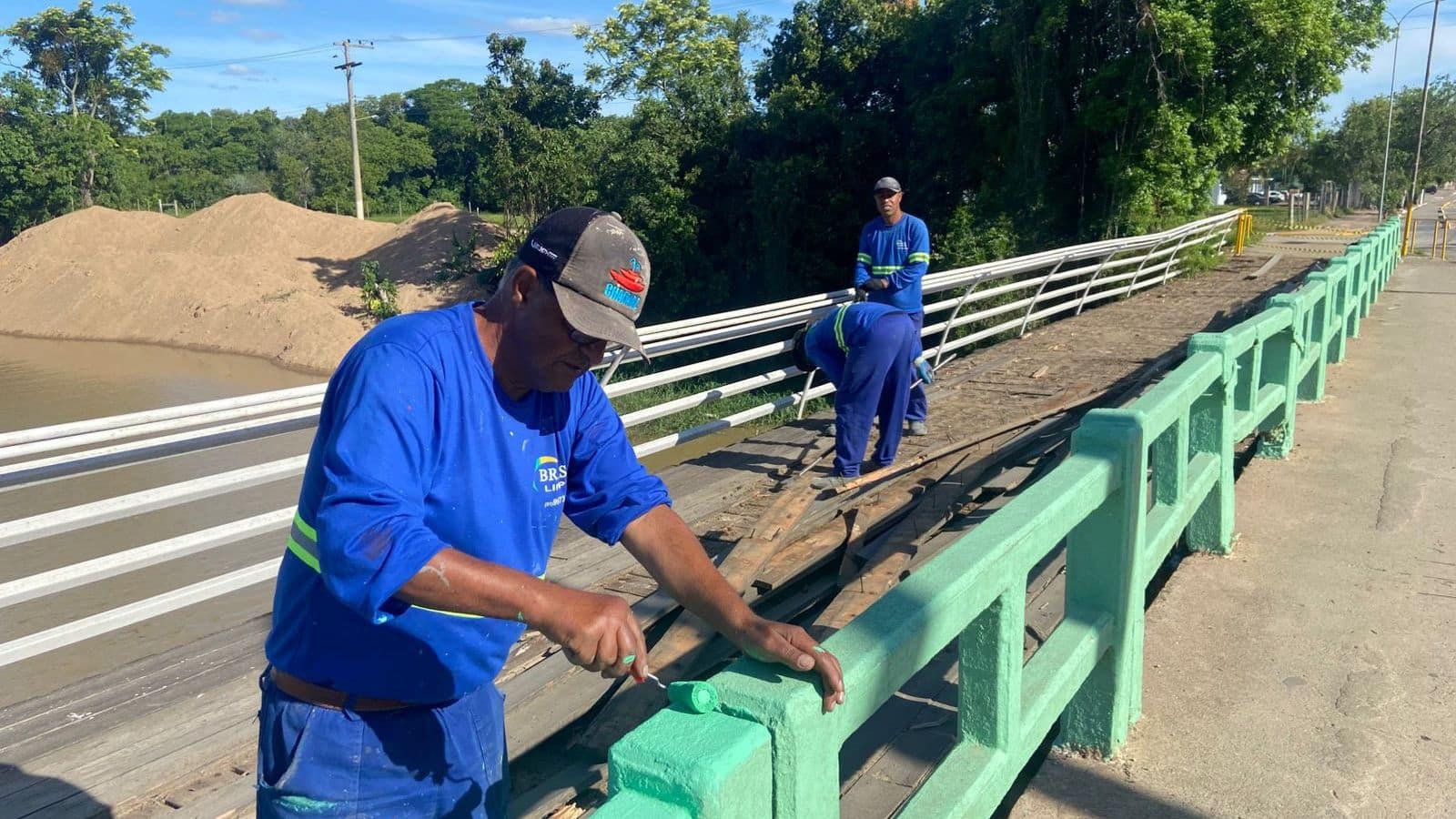 Força tarefa busca dar segurança e beleza para a ponte do Arroio Duro