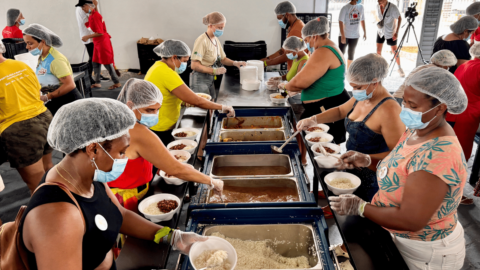 Cooperativas e entidades do PAA forneceram alimentação nos espaços oficiais da COP30. Foto: Catiana de Medeiros/Conab