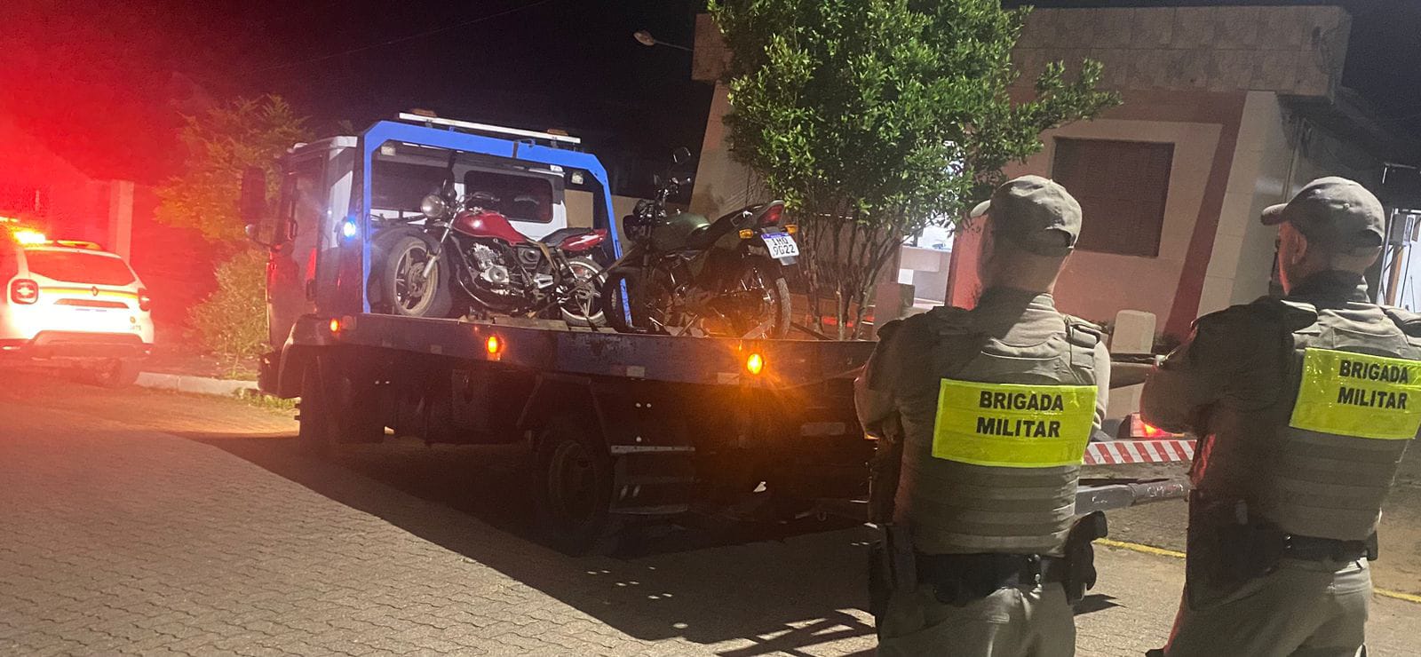 Brigada Militar apreende motos barulhentas em Cristal
