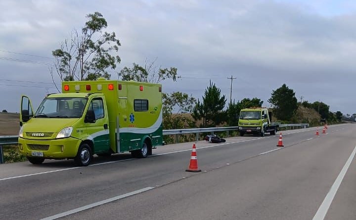 BR-116: acidente em São Lourenço do Sul deixa um morto e um ferido grave