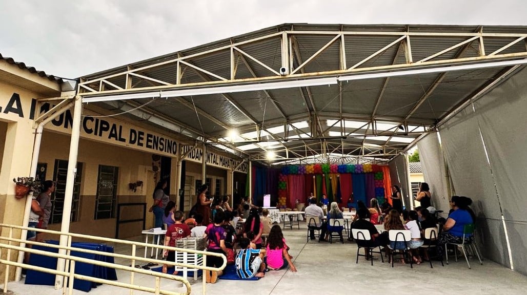 Alunos de Camaquã ganham novo espaço de lazer