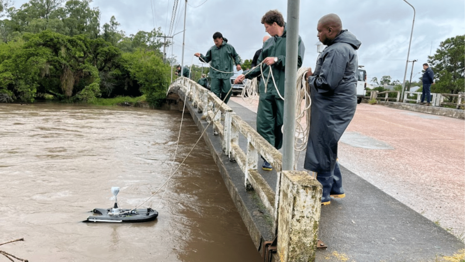 Defesa Civil e UFPel intensificam acompanhamento dos níveis da lagoa em São Lourenço do Sul. Foto: Divulgação/SLS.