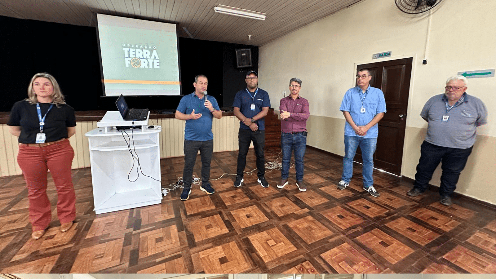 Camaquã realiza primeiro encontro do Programa Operação Terra Forte. Foto: Prefeitura de Camaquã.