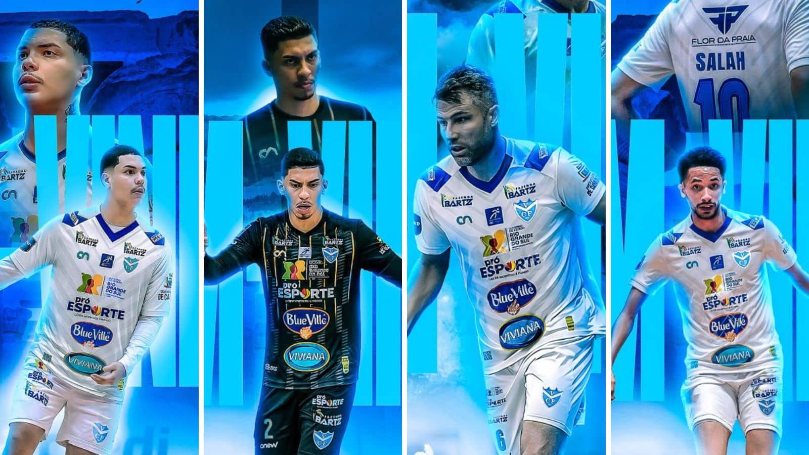 Vélez Camaquã anuncia 4 nomes até 2026
