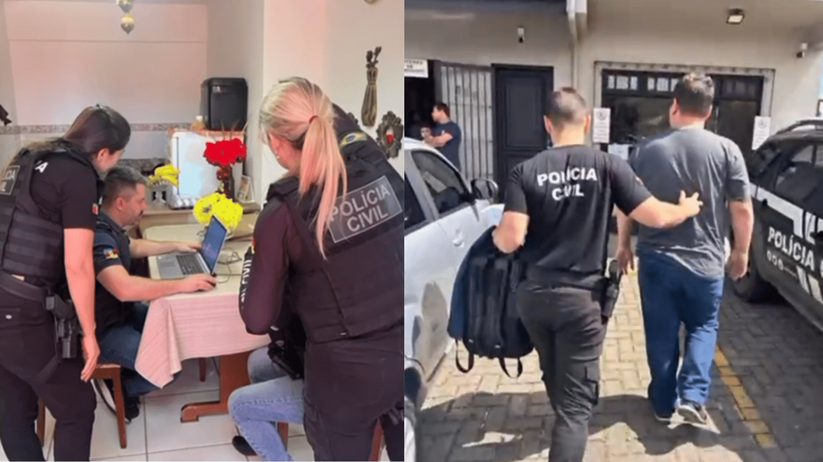 Polícia Civil prende suspeito por armazenar material de abuso sexual infantojuvenil em Gramado