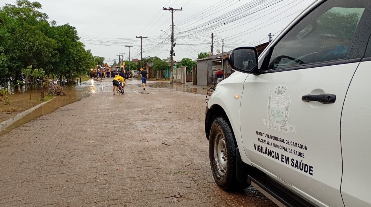 Ciclone deixa 17 moradores de Camaquã fora de suas casas