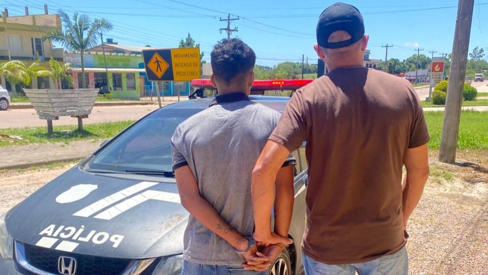 Preso executor de crime durante jogo em Sentinela do Sul
