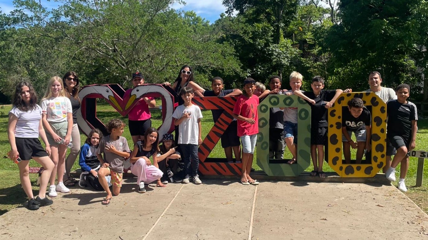 Alunos de Camaquã visitam zoológico após vencerem concurso