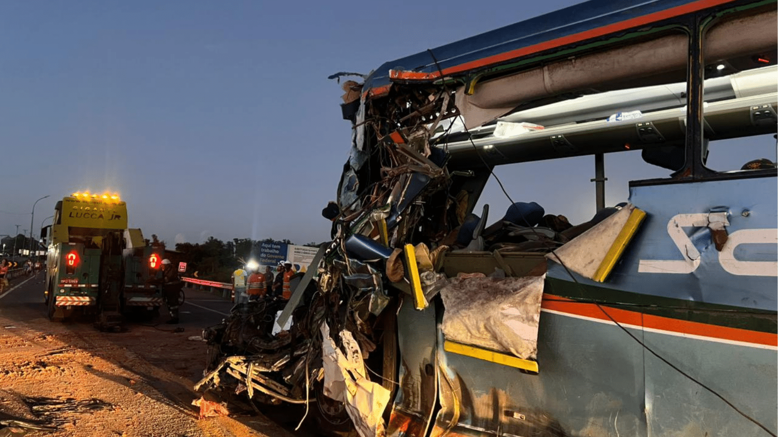 Investigação de acidente com 11 mortes na BR-116 aguarda laudos periciais. Foto: Divulgação/Ecovias Sul.
