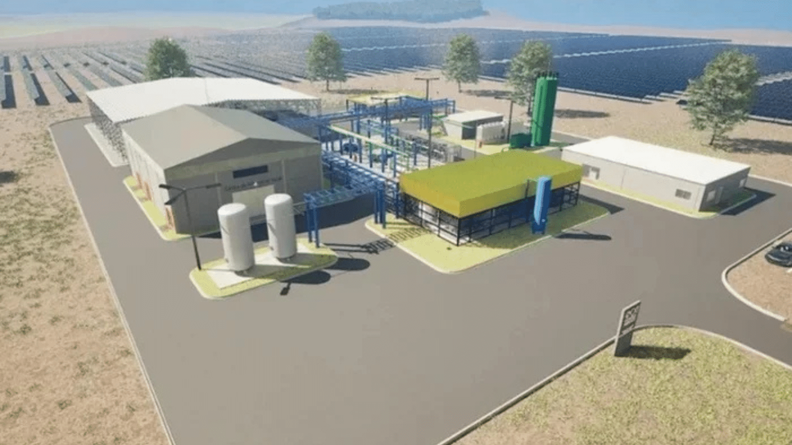 Fábrica com foco em fertilizantes de baixo carbono confirma instalação em Rio Grande. Foto: Divulgação / Fontes Verdes.