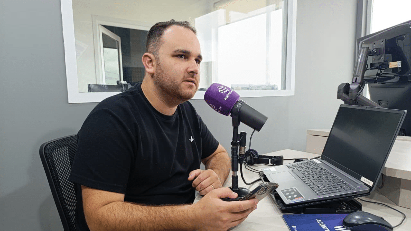 Secretário propõe programa de metas para otimizar atuação de secretarias em Camaquã. Foto: Pablo Bierhals/Rádio Acústica FM.