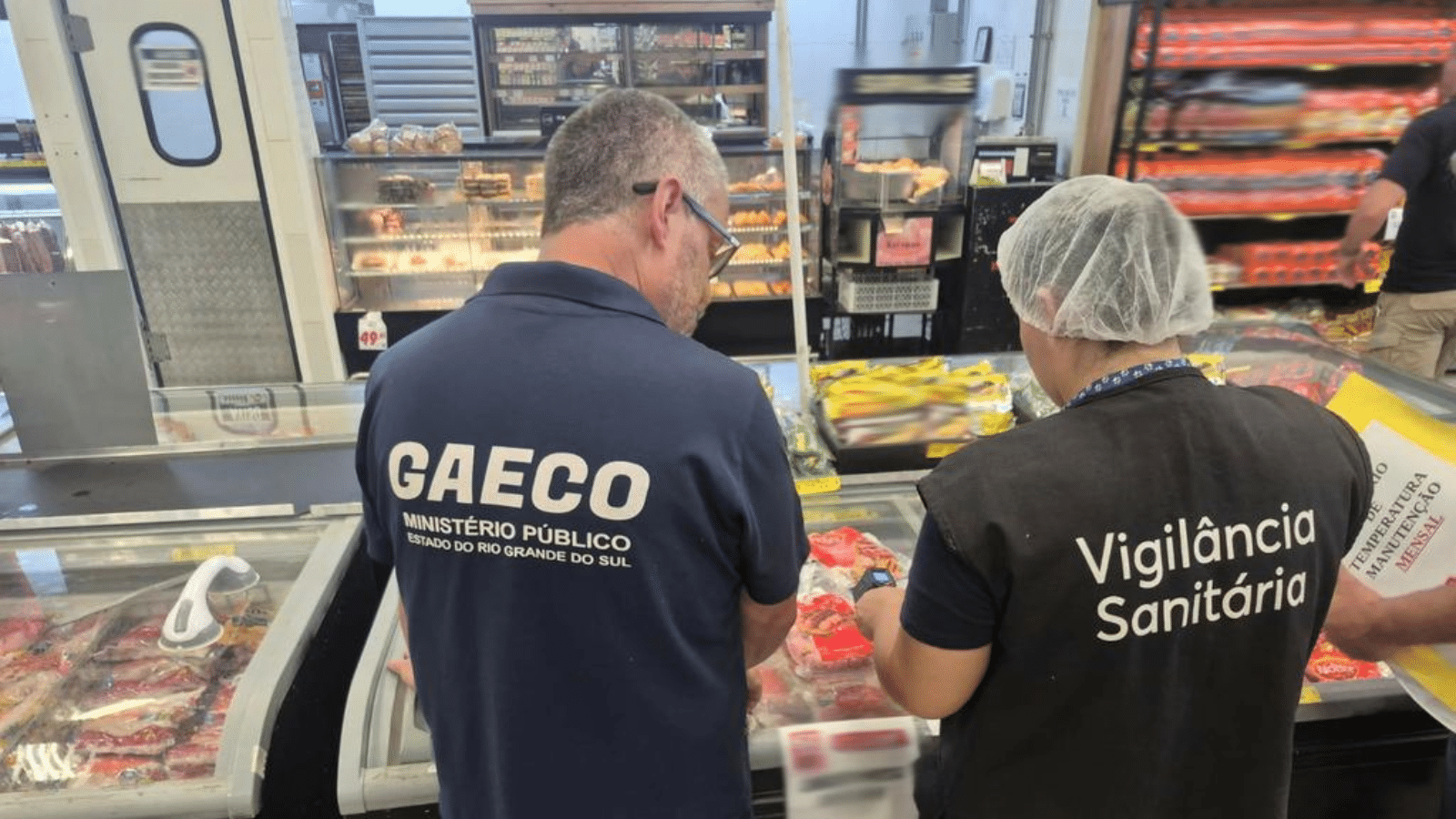 Força-tarefa apreende 300 quilos de alimentos impróprios em São Lourenço do Sul. Foto: MPRS | Divulgação