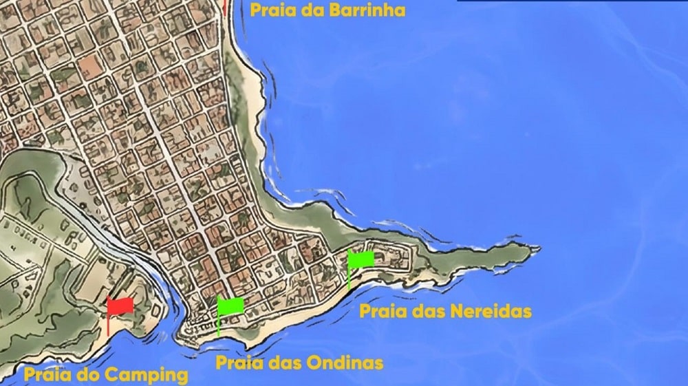 Duas praias de São Lourenço do Sul estão impróprias para banho