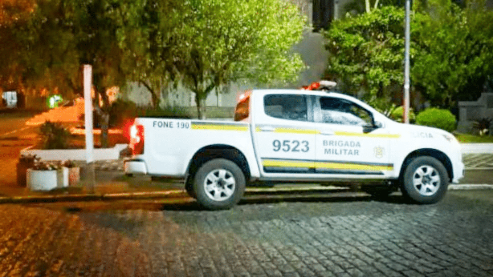 Brigada Militar apreende menor procurado por homicídio em Encruzilhada do Sul. Foto: Divulgação/BM.