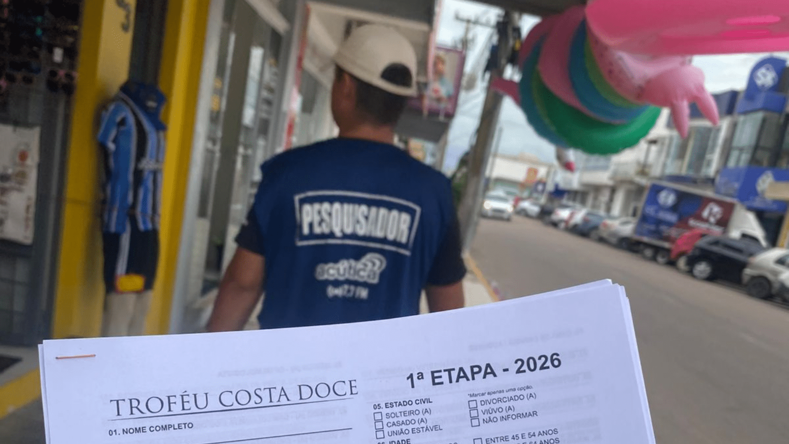 Troféu Costa Doce 2026 encerra etapa física e mantém votação online aberta. Foto: Divulgação/Rádio Acústica FM.