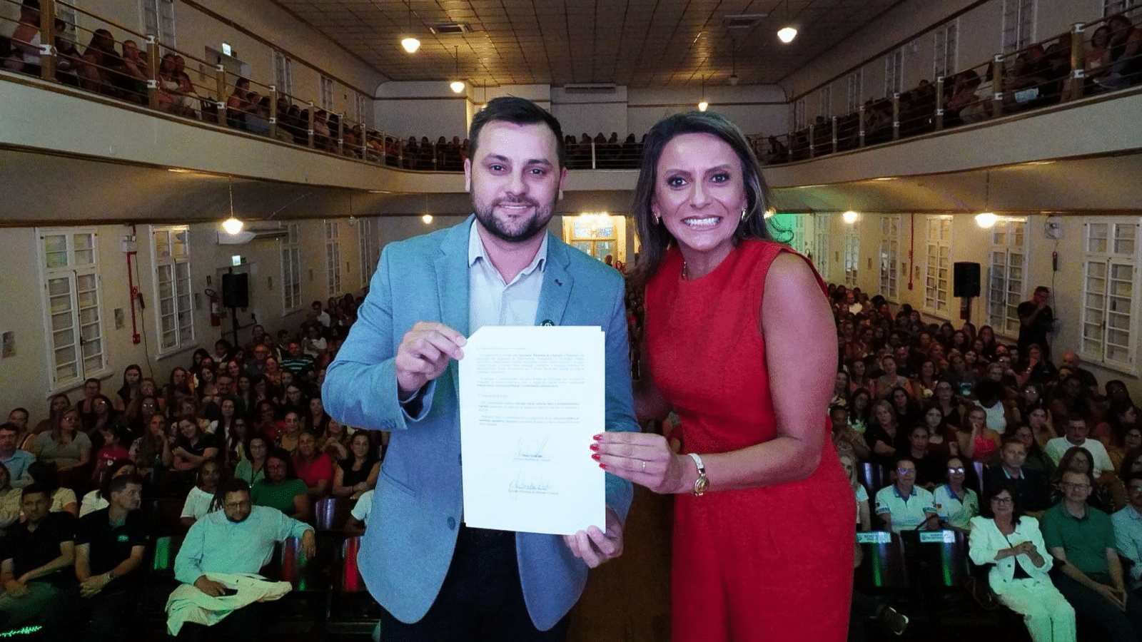 Gestão municipal assume compromisso público para ampliar acesso à creche em Camaquã. Foto: Prefeitura de Camaquã/Divulgação.
