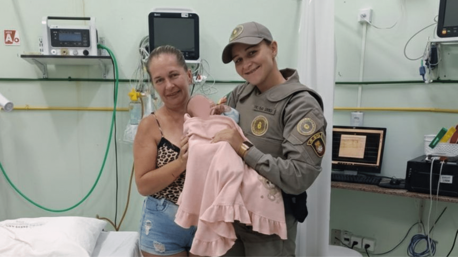 Brigada Militar salva recém-nascida engasgada em São Lourenço do Sul