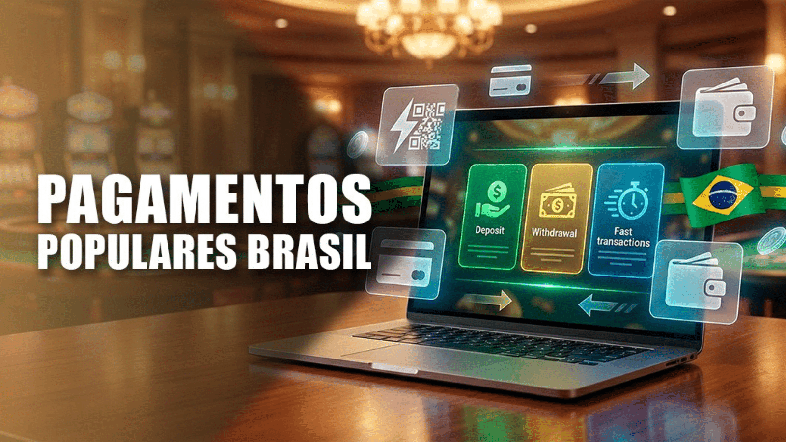 Como escolher a melhor forma de depósito e saque em cassinos online - Foo: divulgação