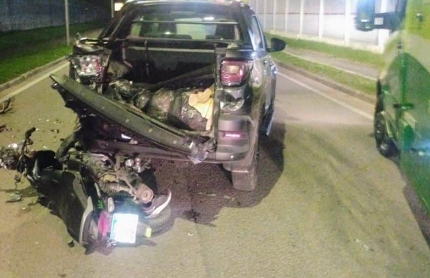 Acidente na BR-116 deixa motociclista em estado grave
