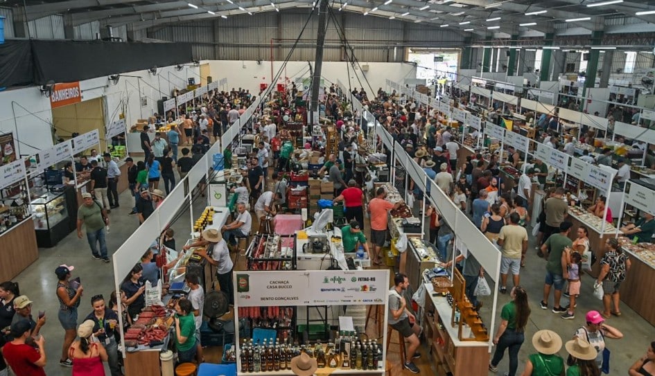 Agricultura familiar bate recorde de vendas na 24ª Expoagro Afubra