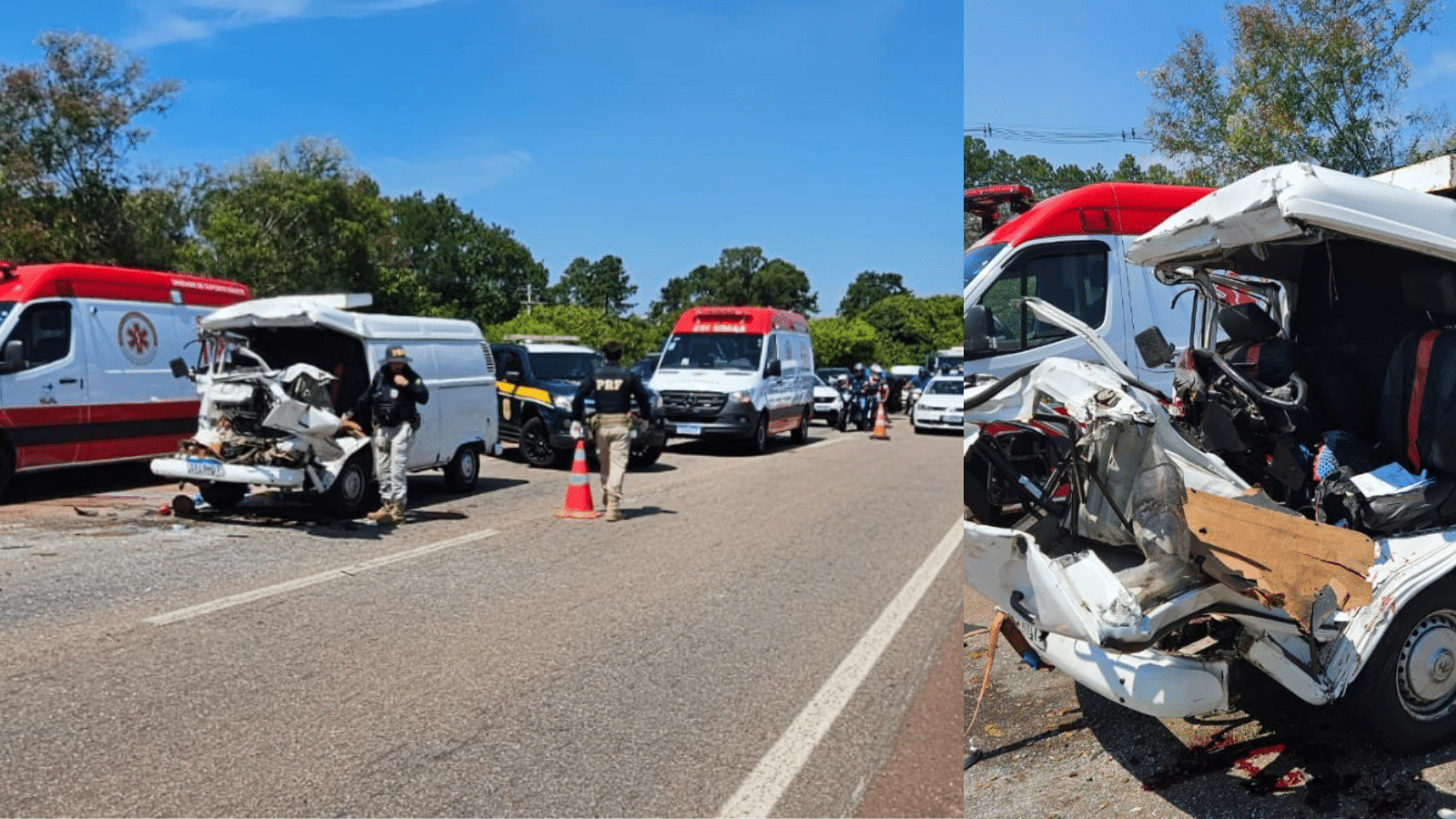 Acidente na BR-290 deixa motorista em estado gravíssimo em Eldorado do Sul