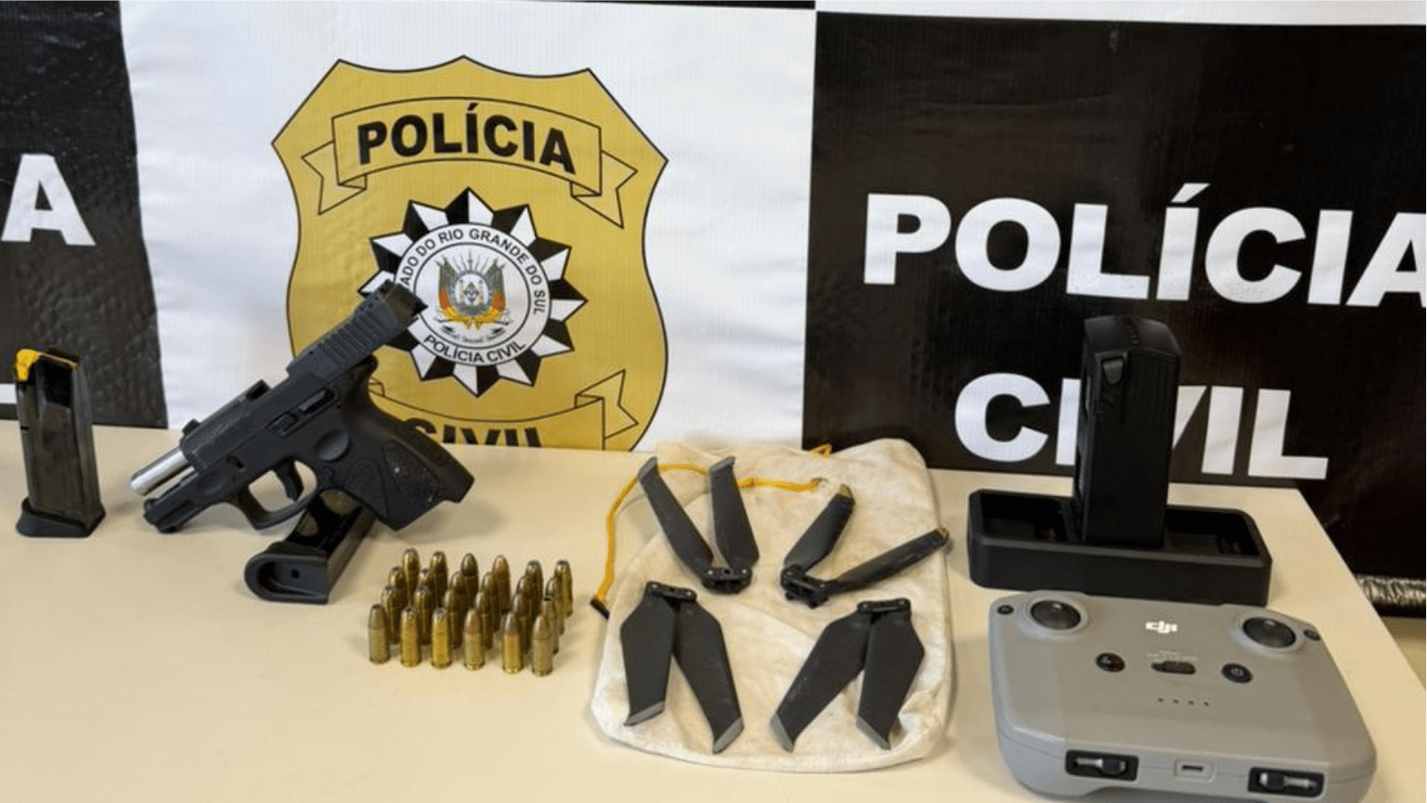 Operação mira grupo que utilizava drones para abastecer a Cadeia Pública de Porto Alegre