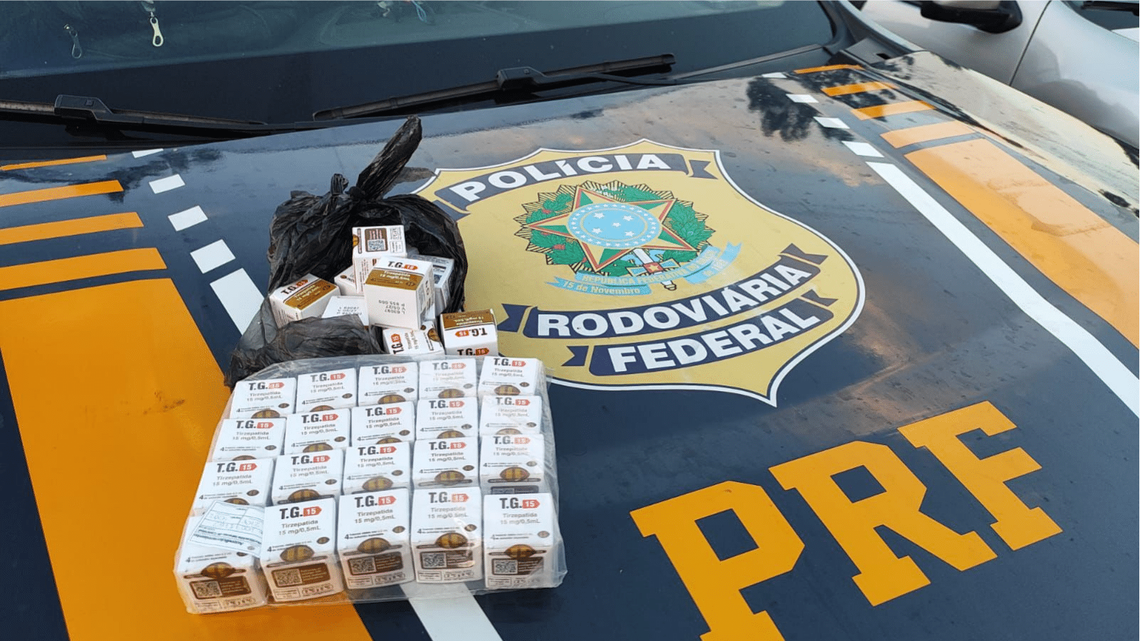 Polícia prende homem transportando carga de canetas emagrecedoras em Fontoura Xavier