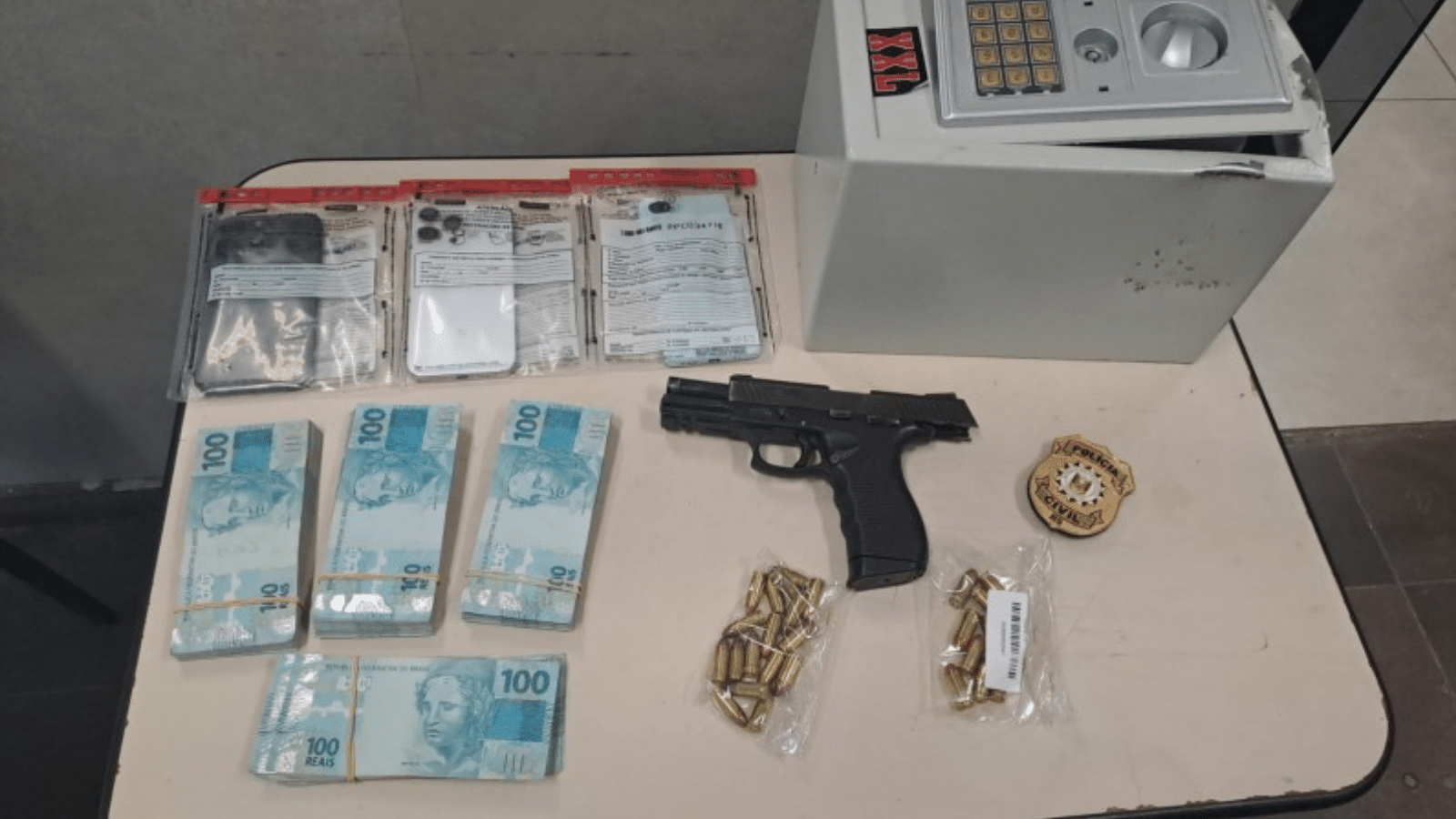Polícia combate crimes de coação no curso do processo e agiotagem no litoral norte