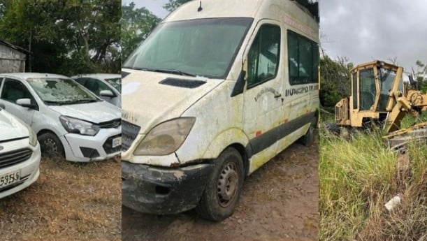 Arambaré leiloa veículos e equipamentos usados em abril