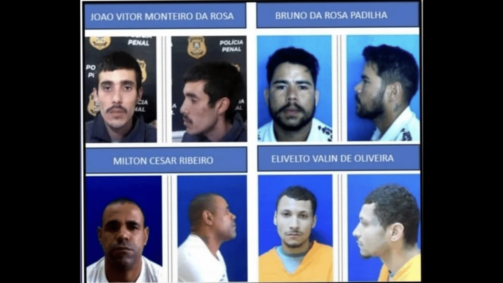Quatro presos fogem de presídio em Caçapava do Sul