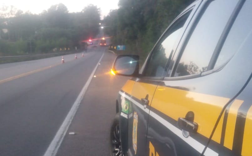 Acidente na BR-392 deixa um motociclista morto em Canguçu